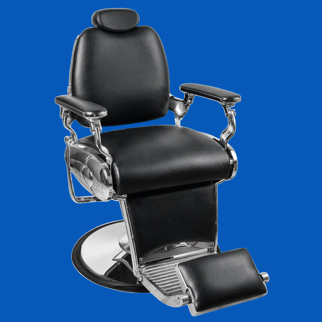 Professional Barber Chairs with Reclining Features, Hydraulic Lifts & Adjustable Headrests for Modern Barbershops